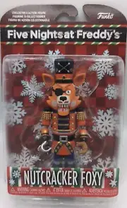 Nutcracker Foxy Action Figure FNAF Walmart Exclusive Five Nights at Freddy's