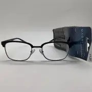 E318 Foster Grant ALDEN BLACK +1.25 Reading Glasses Readers MAGNI vision