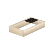 Dornbracht Towel ring angular Champagne 83200780-47