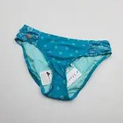 Seafolly Inka Gypsy Ruched Side Retro Bikini Pants by Seafolly Size 14