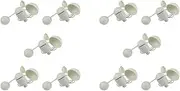 10X WH-SP-WS01 Anemometer Wind Speed Measuring Instrument Wind Speed Sensor Meteorological Instrument for