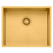 OLIVERI Spectra Single Bowl Sink - Brushed Gold SB50AU