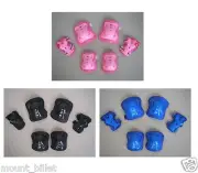 Kid's Roller Blading Wrist Elbow Knee Pads Blades Guard 6 PCS Set X'MAS Gift