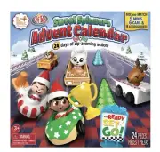 Elf On Shelf 24 DAY Kids Christmas ADVENT CALENDAR 24 Toy Surprises Scout Elfs