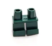 Lego - Minifigure Legs - Dark Green, Short, Child