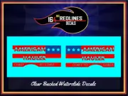 1/64 'American Hauler' Replica Decal SCR-0376
