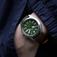 在飛比找momo購物網優惠-【SEIKO 精工】精工5號 Sports 系列 潮流軍風機