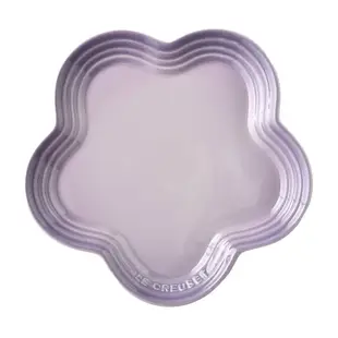 Le Creuset 花型盤 點心盤 盛菜盤 造型盤 19cm 藍鈴紫