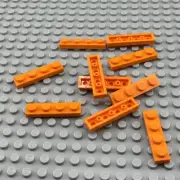 LEGO Plate - Orange - 1 x 4 - QTY x10