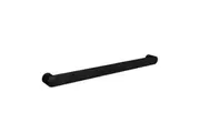 HOTWIRE Hotwire Heated Towel Rail Low Voltage - Single Flat Bar 800mm Wide - Black