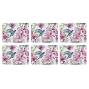 Ashdene Birds & Blooms Set of 6 Placemat