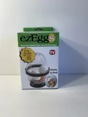 EZ Eggs Hard Boiled Egg Peeler 3 Egg Peeler - As Seen On TV - Brand New! EZ EGGS