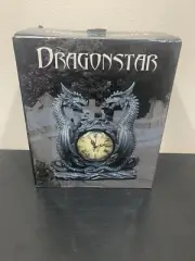 DRAGONSTAR Dragon Clock DWK Corporation, Gothic Style￼ With Roman Numeral Face