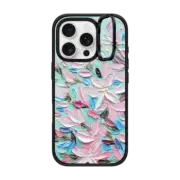 iPhone 16 Pro Impact Ring Stand Case MagSafe Compatible Cherry Blossom Bouquet