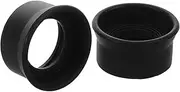2pcs Rubber Eyepiece Covers for Binoculars Microscopes Anti-glare Eye Cups Durable Telescope Eye Masks Versatile Scientific Equipment Accessories