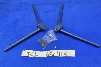 在飛比找露天拍賣優惠-TCL 65C715 腳架 腳座 底座 附螺絲 電視腳架 電