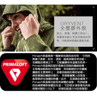 【The North Face 美國】男款DV Primaloft 兩件式外套 黑/北臉外套/NF0A4NANJK3