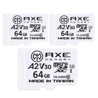 在飛比找momo購物網優惠-【AXE MEMORY】MicroSDXC 64GBX3入 