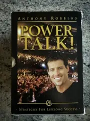 Anthony Robbins Power Talk! Strategies For Lifelong Success • 7 CD Box Set • New