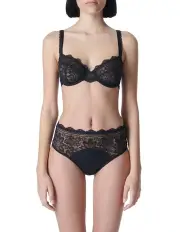 [Simone Perele] Freesia Culotte Brief in Black