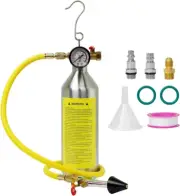 AC Flush Kit A/C Air Conditioner System Canister Clean Tool Set