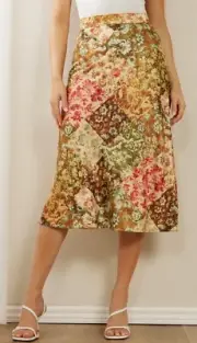 Atmos&Here Midi Skirt Size 10 Delia Women’s Fashion Atmos Here NEW WITH TAGS