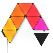 Nanoleaf Shapes - Ultra Black Triangles Starter Kit (9 Panels)