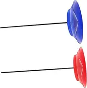 Generic 2 Sets Juggling Hands Turntable Balance Board Juggling Sticks Se Learn to Juggle Kit Juggling Stick Juggling for Acrobatic Stick Gym for Plastic