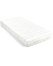 Lush Decor Hygge Geo Modern Soft & Plush Fitted Crib Sheet