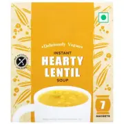 Perfect Blend Of Flavours Vegan Instant Hearty Lentil Cup Soup,112gm (7 Sachets)