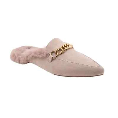 Esprit Women’s Patsey Embellished Mules Beige Size 9