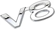 VISIYUBL 1pcs Auto Accessories Fit for Toyota Fit for Land Fit for Cruiser Fit for Prado 120 150 100 200 Car Sticker VXR V8 5.7 Displacement Emblem Badge Decals (Color : V8)
