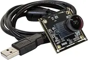Arducam 1080P Low Light WDR Ultra Wide Angle USB Camera Module for Computer, 2MP CMOS IMX291 160 Degree Fisheye Mini UVC USB2.0 Webcam Board with Microphone, 3.3ft Cable for Windows Linux Mac OS