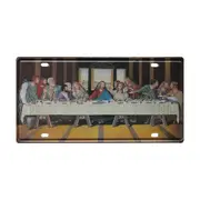 3xtin Sign The Last Supper Metal Tinsign Vintage Retro Man Cave 150x300mm Metal
