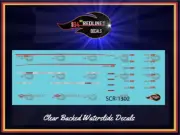 1/64 1990 Silverado "Red Trim" Decal SCR-1302
