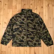 New down jacket S size 1st camo green down jacket a bathing ape bape Ape v