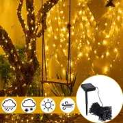 50/200 LED Solar Power String Fairy Lights Garden Outdoor Party Christmas Decor