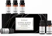 Hotel Collection Diffuser Oils Set | Top 6 Luxury Hotel Inspired Essential Oils for Diffuser for Home, Pure Aromatherapy Diffuser Oil Gift Set, Home Luxury & Hotel Scents for Diffuser - 6x10mL