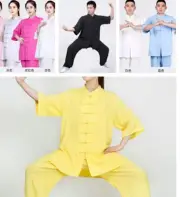 Chinese Tai Chi Clothes Kung Fu Uniforms Martial Arts Tang Suit Adults Unisex (B