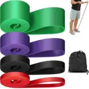 Resistance Band Heavy Duty Latex Sports Elastic Belt Pull Up Assist Bands For