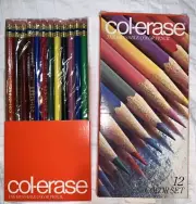 Vintage Col-erase Colored Pencils 12 Color Set Faber-Castell new complete sealed