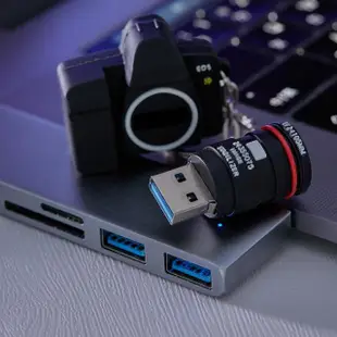 【IdunApple】單眼相機 造型隨身碟 64G USB 3.0(附精美收納鐵盒)