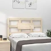 Bed Headboard, Beds Head Frame 95.5 cm Solid Wood Pine