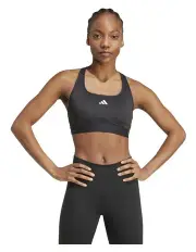 [Adidas] Power React Bra for Training in Black