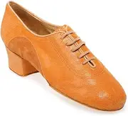 [Rummos] Women's Trainers R377 - Leather/Nubuck Silver Cuarzo - Medium (Normal Width) - 4.5 cm Cuban Heel - Made in Portugal