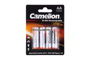 Camelion Ni-MH AA 2700mAh Multi-Purpose Cylindrical Rechargeable Batteries 4 PK