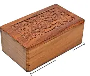 Cremation Urn For Ashes Small Wooden Dog Cat pet Memorial Keepsake Box Funeral