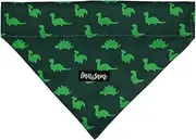 Dan & Sam Dinosaur Land Bandana - Premium Quality, Soft & Breathable Fabric, Vibrant Dinosaur Print, Ideal for Kids & Adults, Versatile Accessory for Outdoor Adventures & Everyday Wear