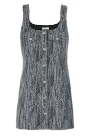 GANNI Tweed Dress