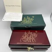 Three Kings Gifts -Original Gifts of 23k Gold, Frankincense, Myrrh in Wood Box